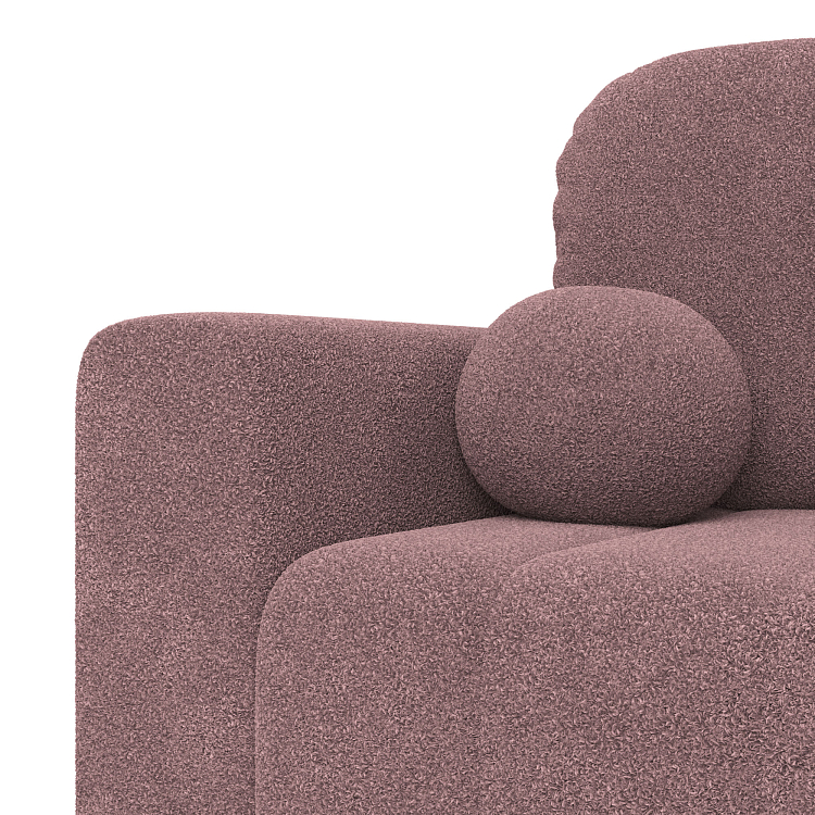 Вайли / Диван - кровать 3-х местн. Экомех fluffy 39 какао